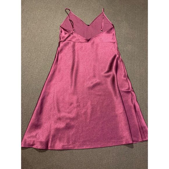 Natori Women's Purple Infinity Jacquard Slip Dress Nightgown Size Small - Picture 6 of 6